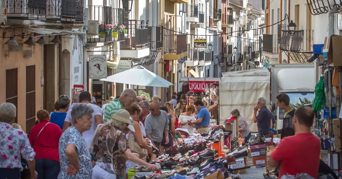 Mercadillo de Benissa - Weekly market in Benissa (Alicante)